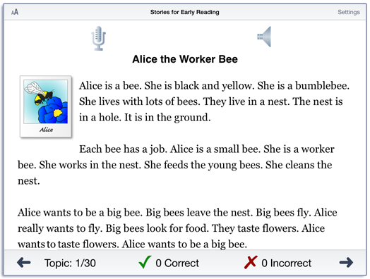 Reading for Details: Stories for Early Reading Screenshot